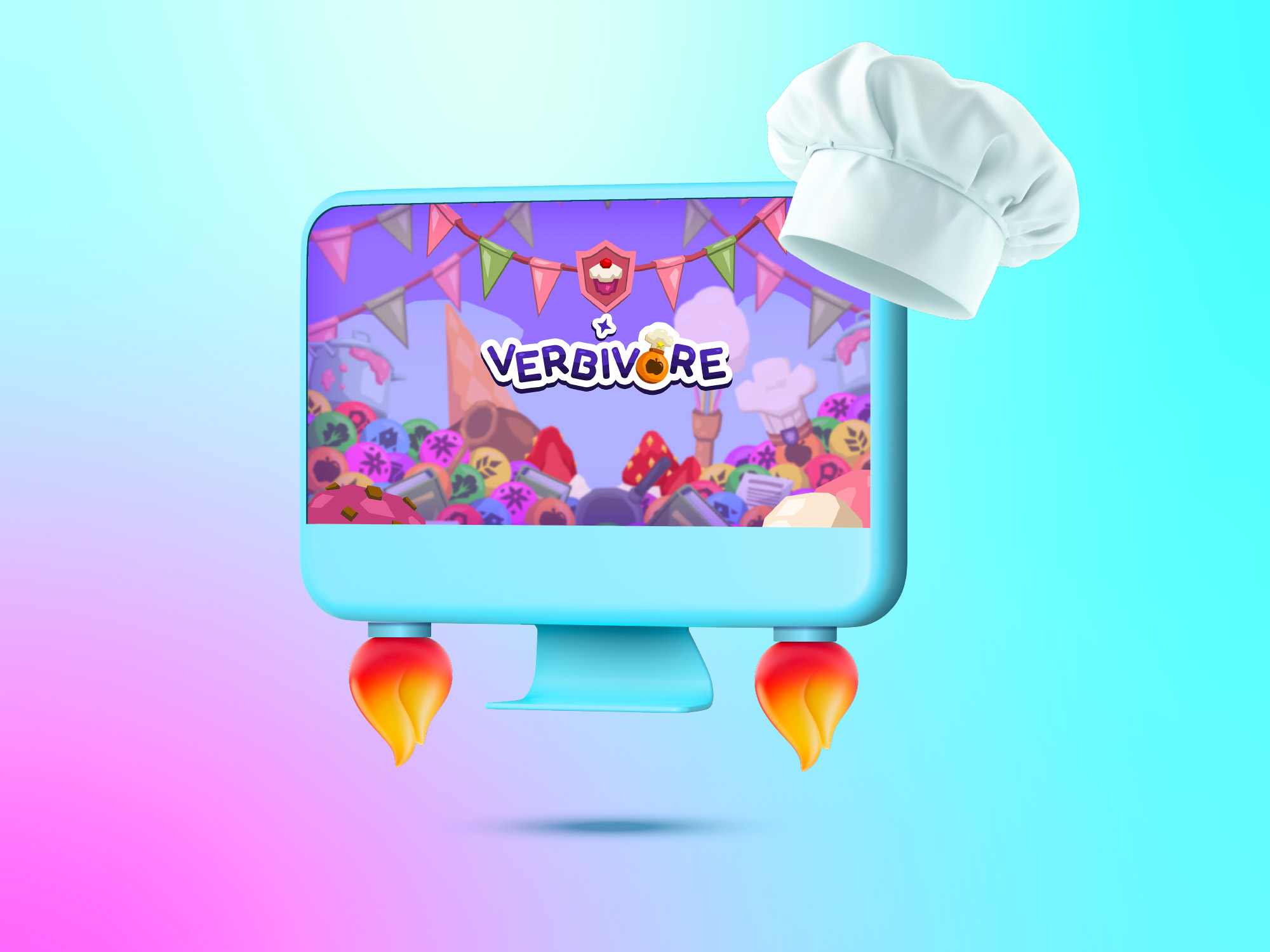 Jeu Verbivore sur la conjugaison – 3e année du primaire à la 4e secondaire